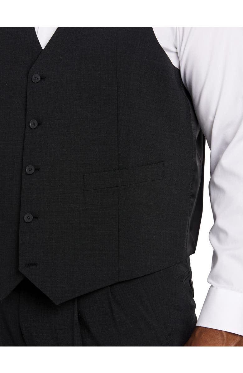 Oak Hill by DXL Perfect Fit Vest, Alternate, color, Charcoal