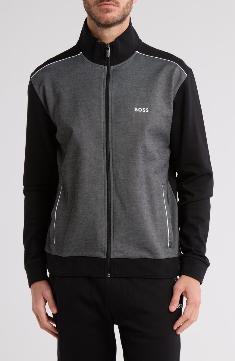 BOSS Tracksuit Jacket, Main, color, 