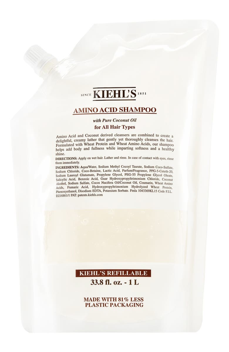 Kiehl's Since 1851 Amino Acid Shampoo, Main, color, Refill