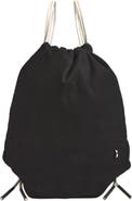 Rick Owens Leather Drawstring Backpack