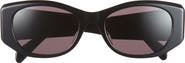 CELINE 3 Dots 54mm Oval Sunglasses