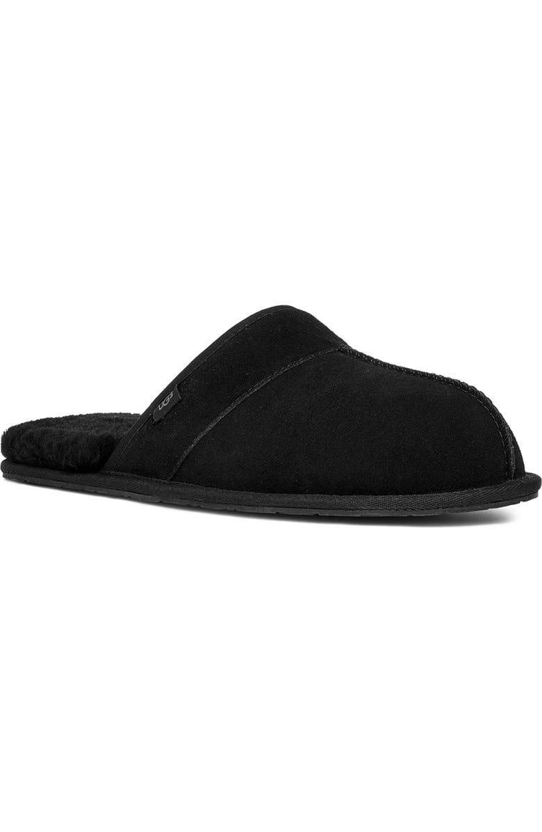 UGG<sup>®</sup> Leisure Faux Fur Slide Slipper, Main, color,