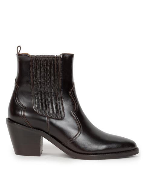Dakota Flat Ankle Boots