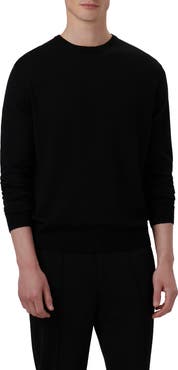 Bugatchi Merino Wool Crewneck Sweater