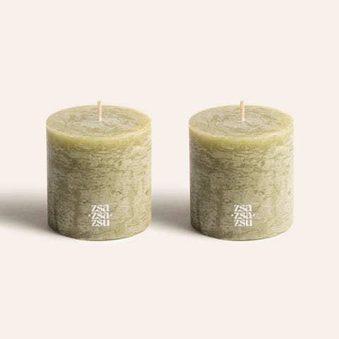 Deurne Pillar Candle 3.5 In Set of 2