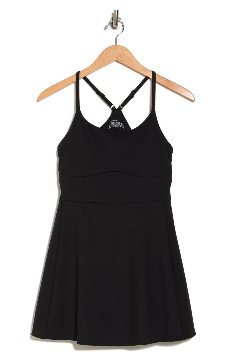Z by Zella Outscore Active Dress, Alternate, color, Black