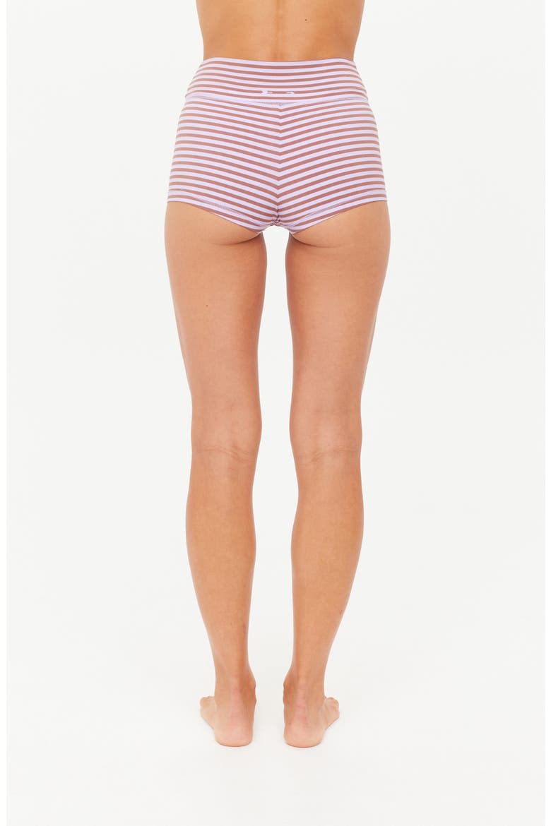 Miami Fox Bikini Shortie Swim Bottoms, Alternate, color, STRIPE