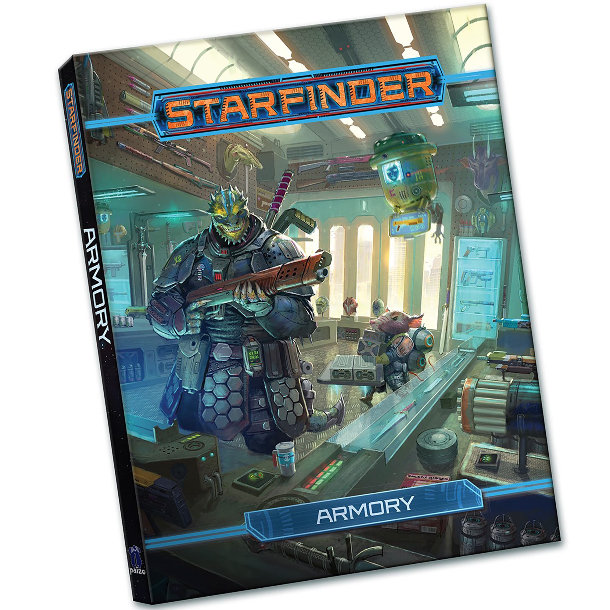 Paizo Inc. Starfinder Armory Pocket Edition Softcover Rpg Book in Multicolored 