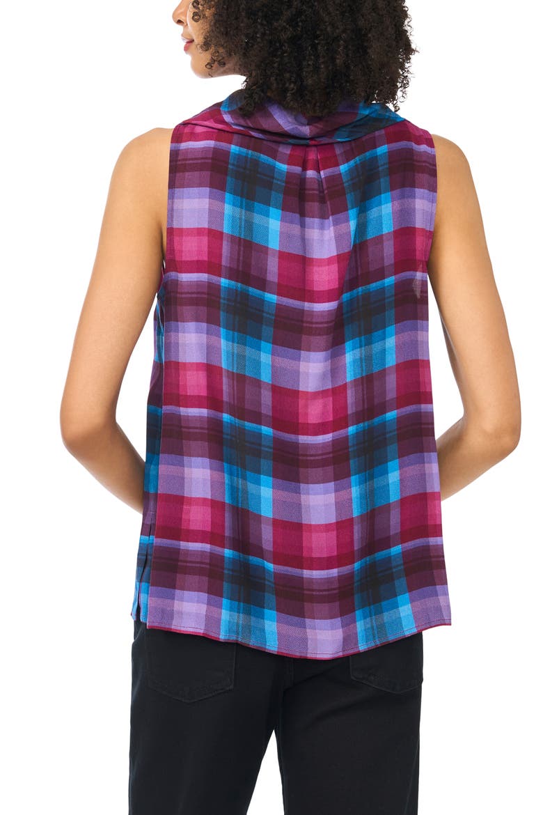Cowl Neck Top, Alternate, color, CRISP MERLOT