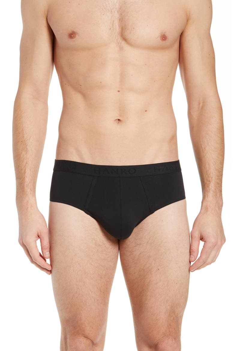 Cotton Essentials Cotton Brief, Main, color, BLACK