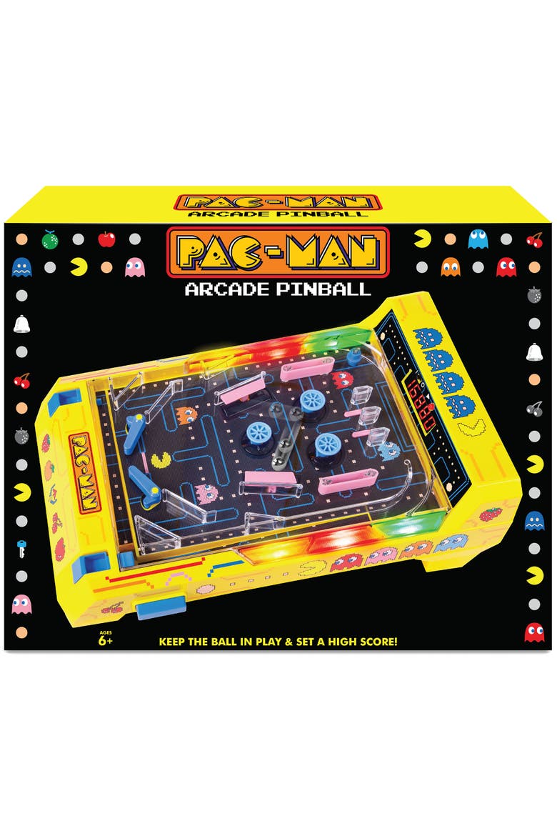 Pacman Arcade Pinball Tabletop Game, Alternate, color, Multicolored