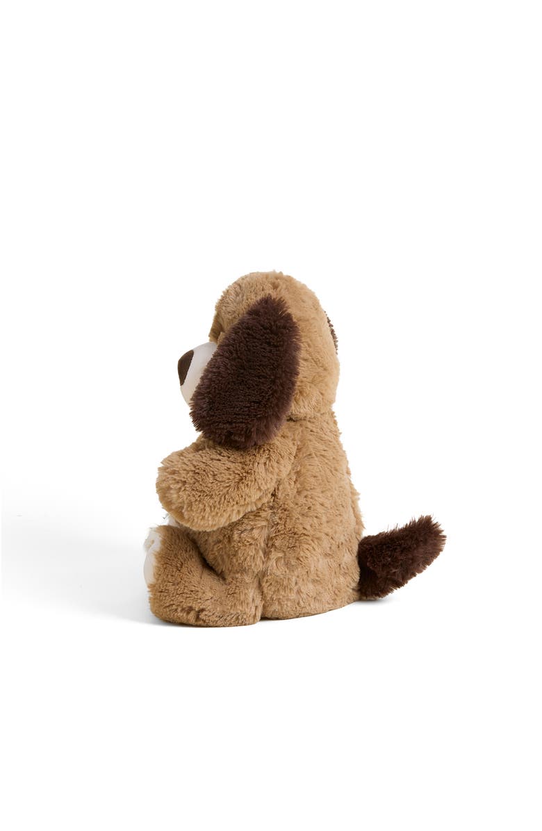 Warmies Brown Dog Pet Toy Warmies, Alternate, color, Medium Brown