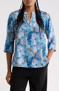 APNY Tassel Print Shift Top