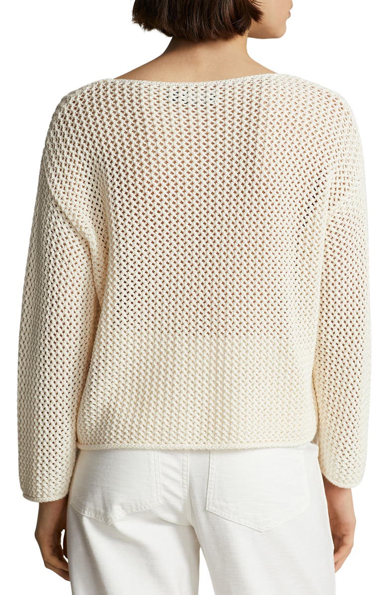 Polo Ralph Lauren Patchwork Flag Sweater, Alternate, color, 