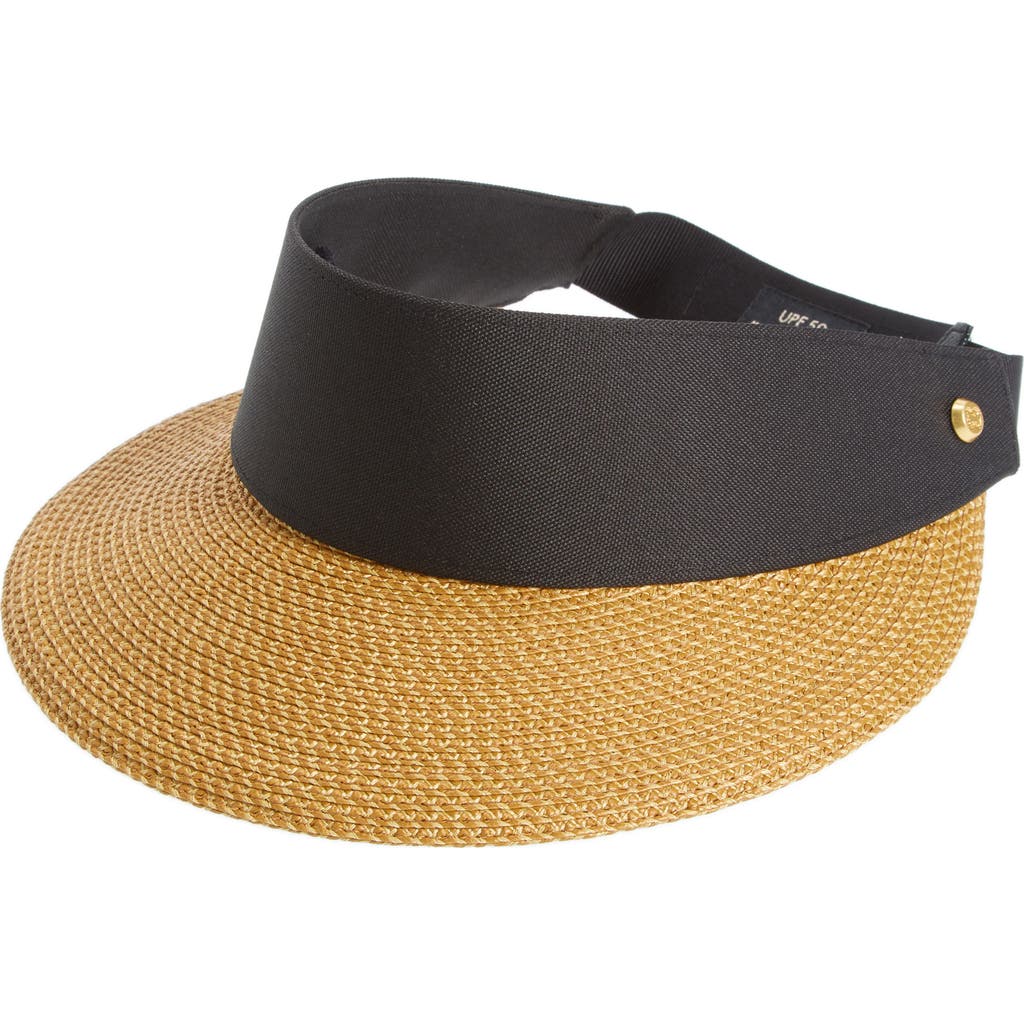 Eric Javits Squishee Straw Champ Custom Fit Visor