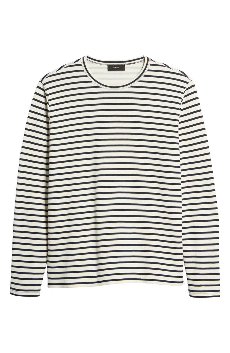 Vince Brenton Stripe Long Sleeve T-Shirt, Alternate, color,