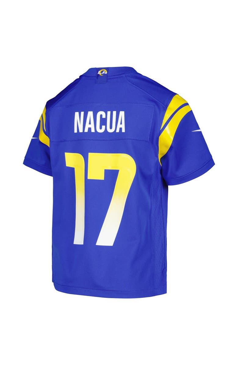 Nike Youth Nike Puka Nacua Royal Los Angeles Rams Game Jersey, Alternate, color, 