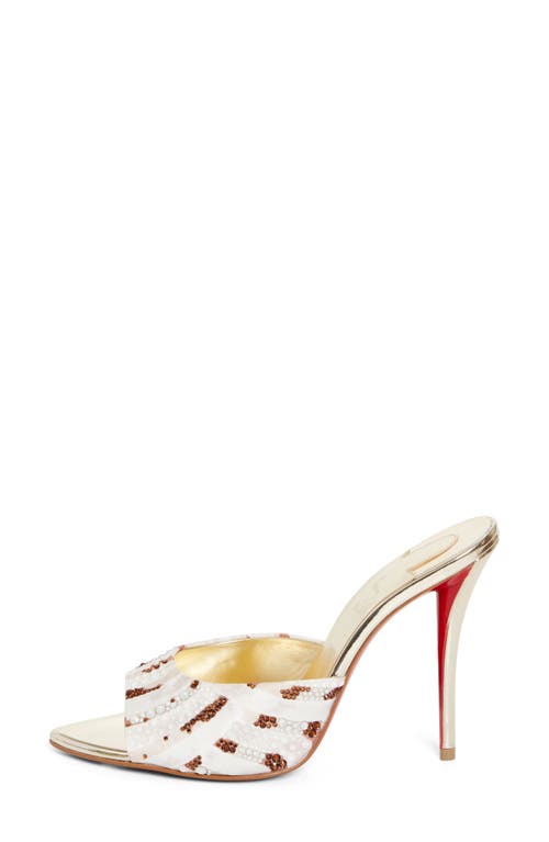 Christian Louboutin Miss Z Gaagal Strass Sandal
