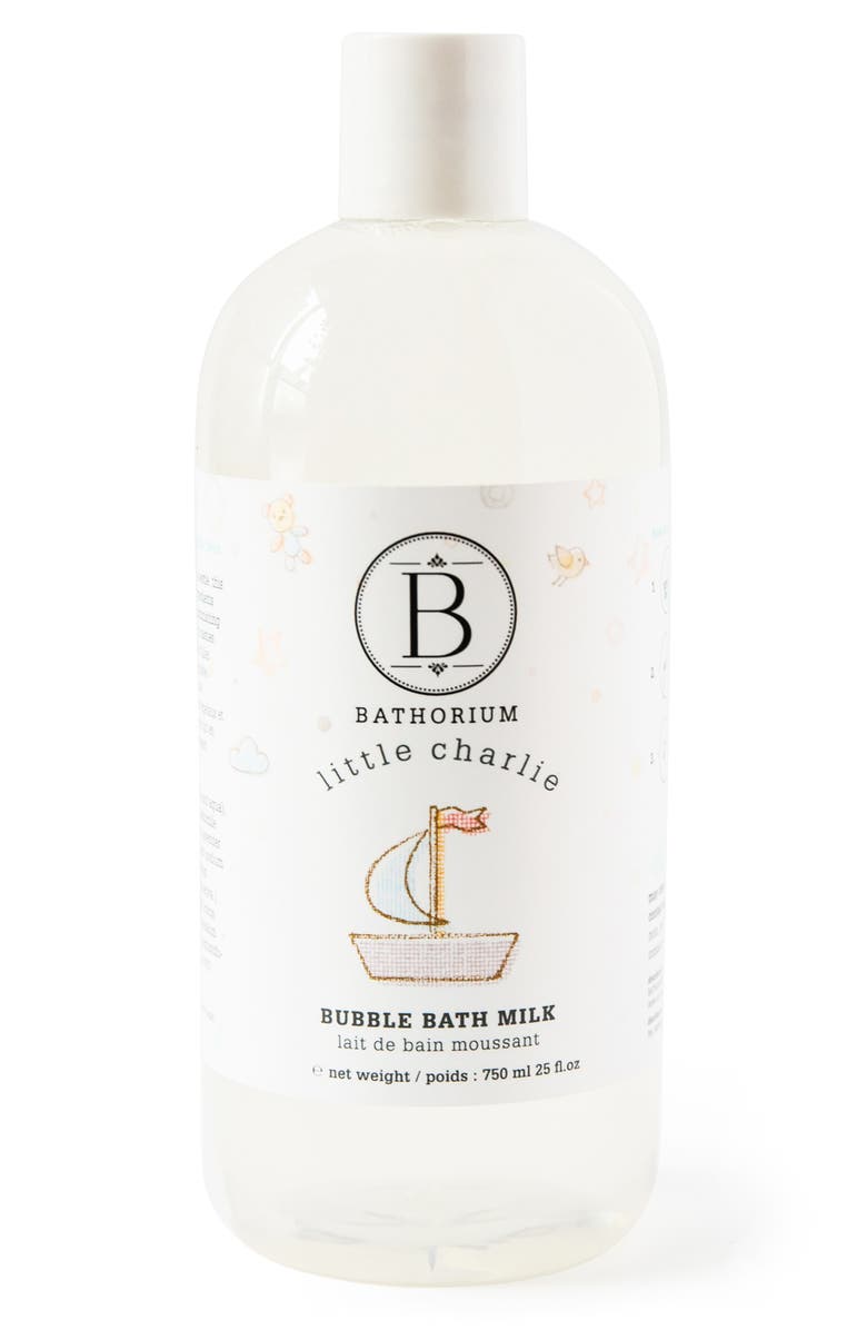 Bathorium Little Charlie Bubble Bath Milk, Main, color, 