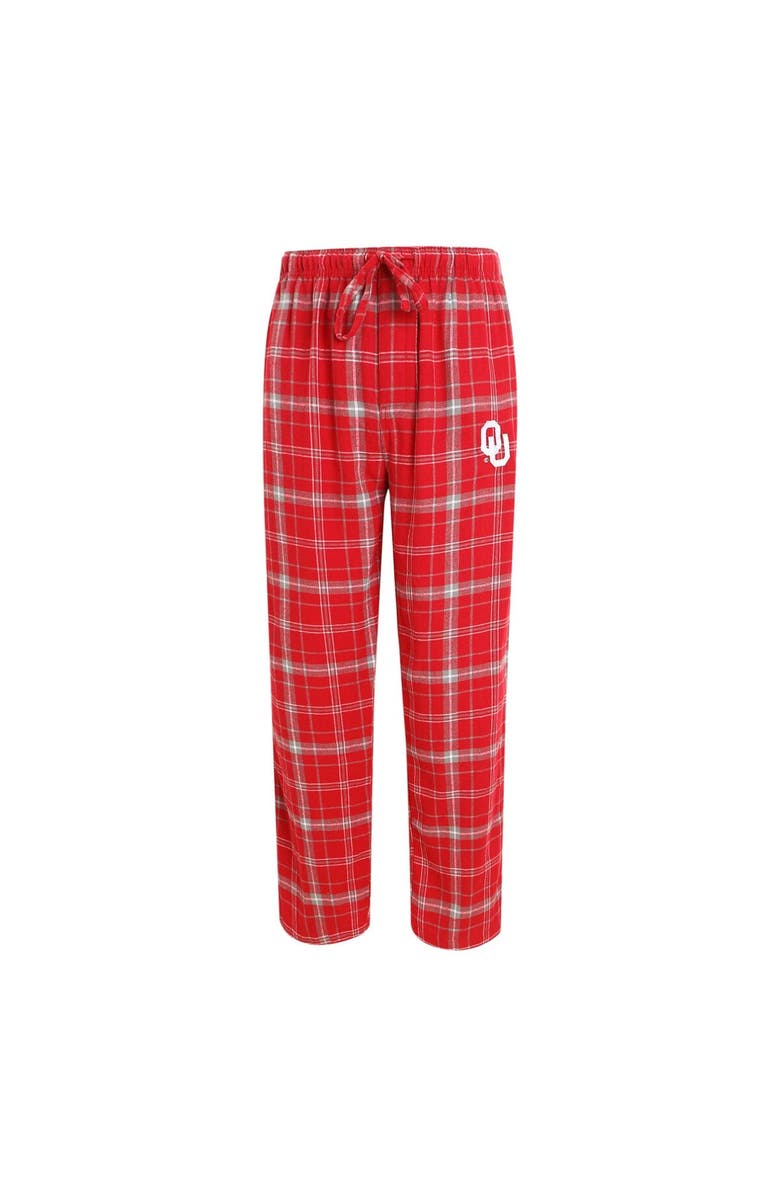 CONCEPTS SPORT Men's Concepts Sport Crimson Oklahoma Sooners Big & Tall Ultimate Plaid Pants, Main, color, Crimson