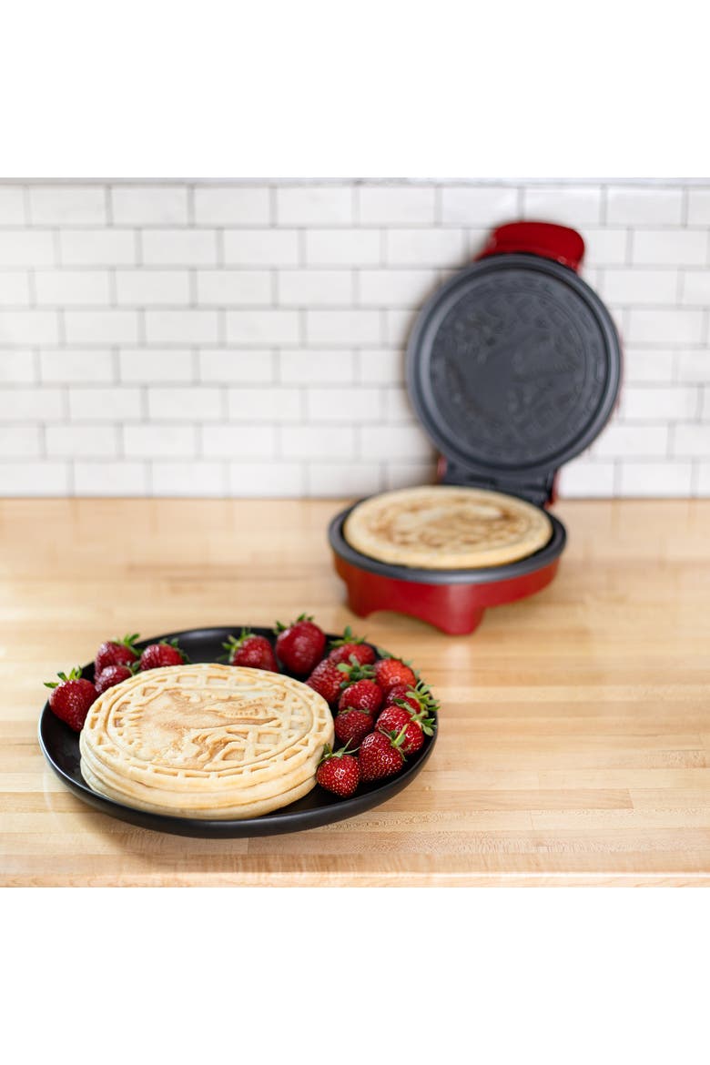 Jurassic Park Round Waffle Maker, Alternate, color, None