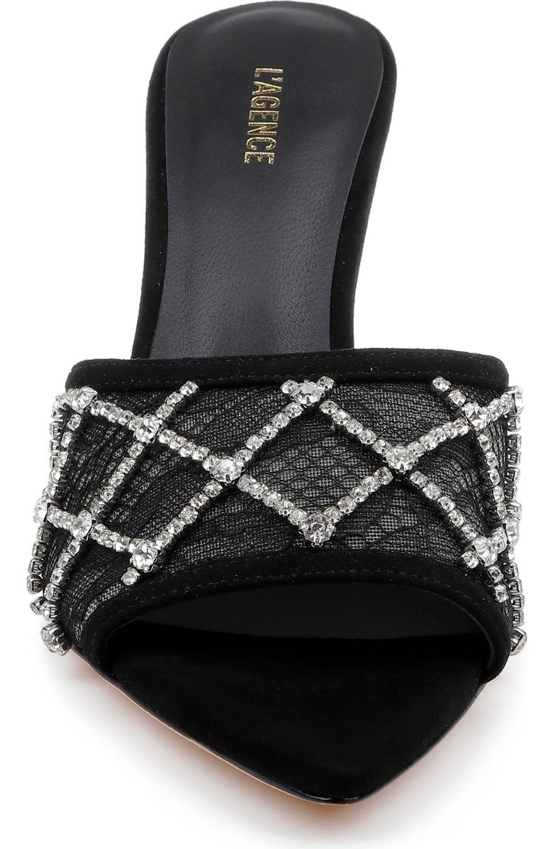 L'AGENCE Fernande Pointed Toe Slide Sandal, Alternate, color,