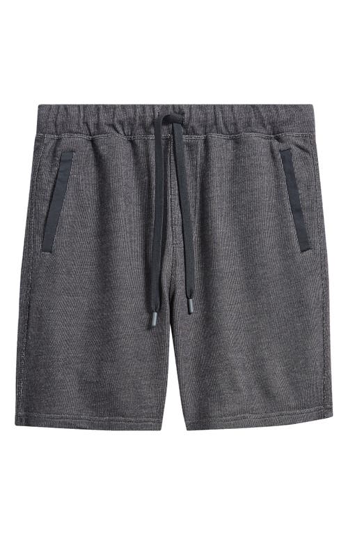 Mack Weldon Ace Pattern Regular Fit 7 Shorts In Gray