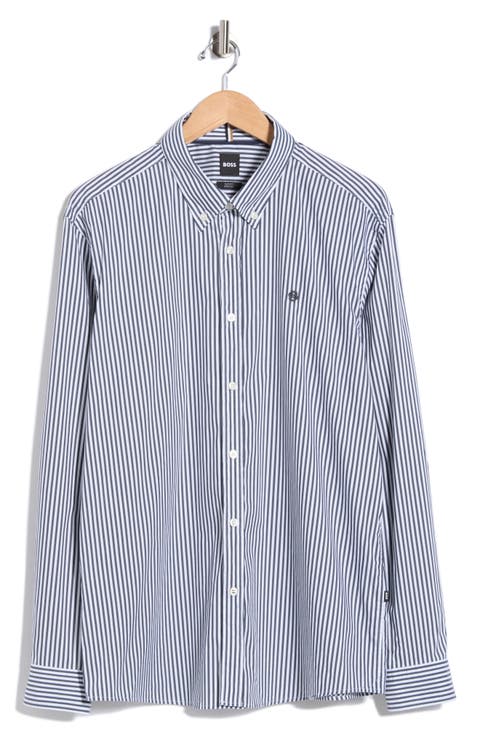 Roan Slim Fit Stretch Button-Up Shirt