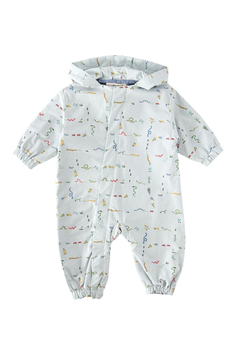 Kids' Park Rain Suit, Main, color, CRAWLING CRITTERS BLUE