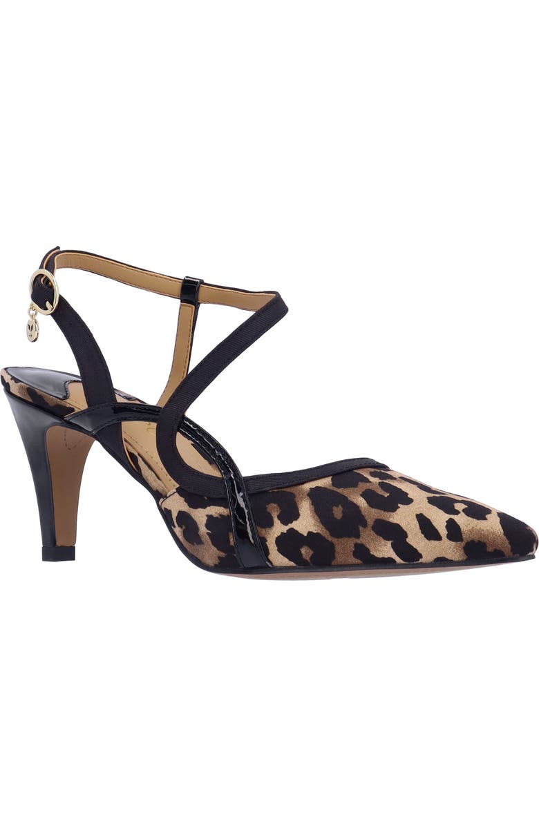 J. Reneé Aldonsa Ankle Strap Pointed Toe Pump, Main, color,