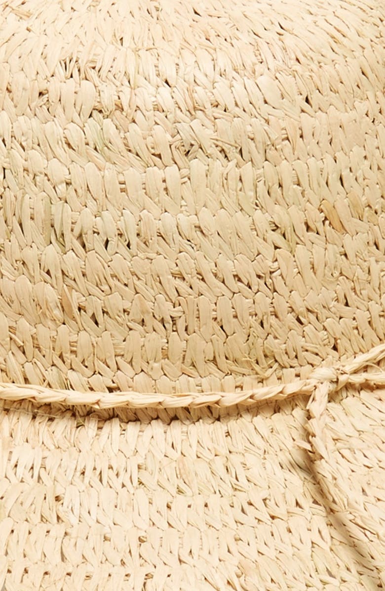 Nordstrom 'Crochete' Raffia Sun Hat, Alternate, color, 
