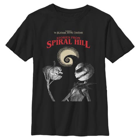 Boys The Nightmare Before Christmas Stories From Spiral Hill T Shirt