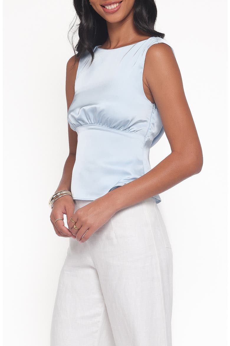 Wynn Sleeveless Top, Alternate, color, BLUE