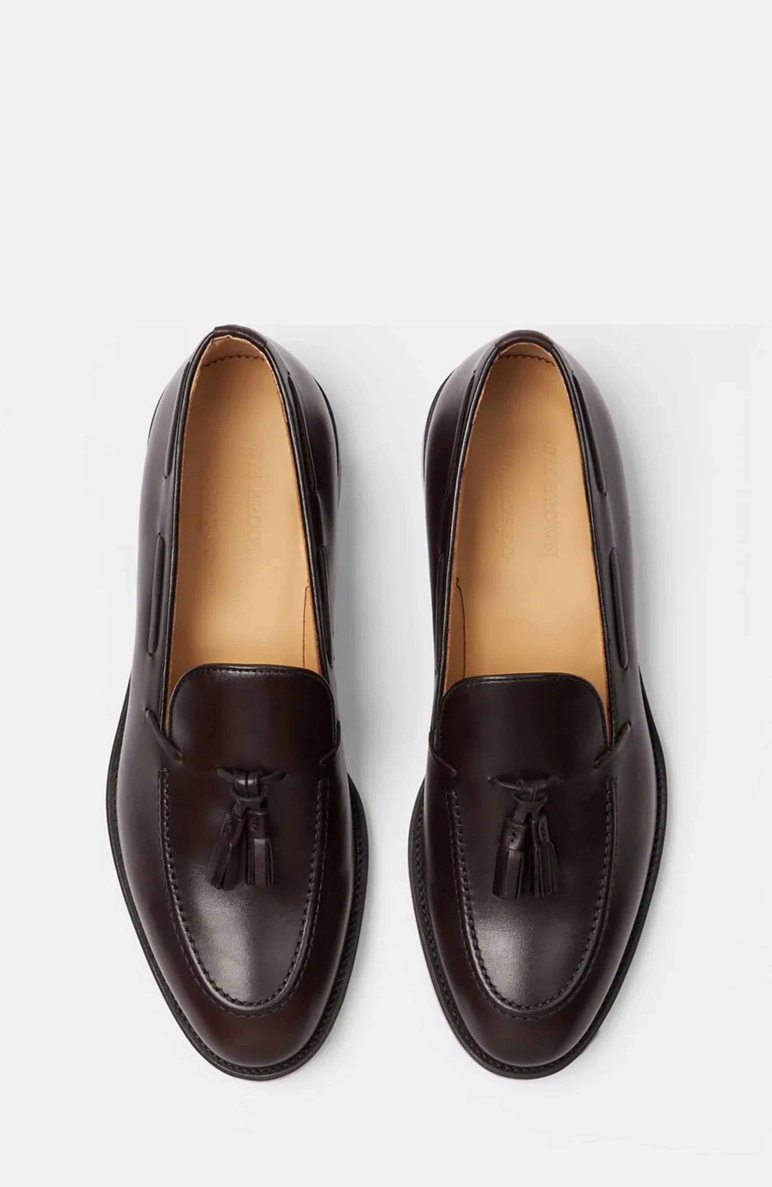William Loafers, Alternate, color, Brown - Calf