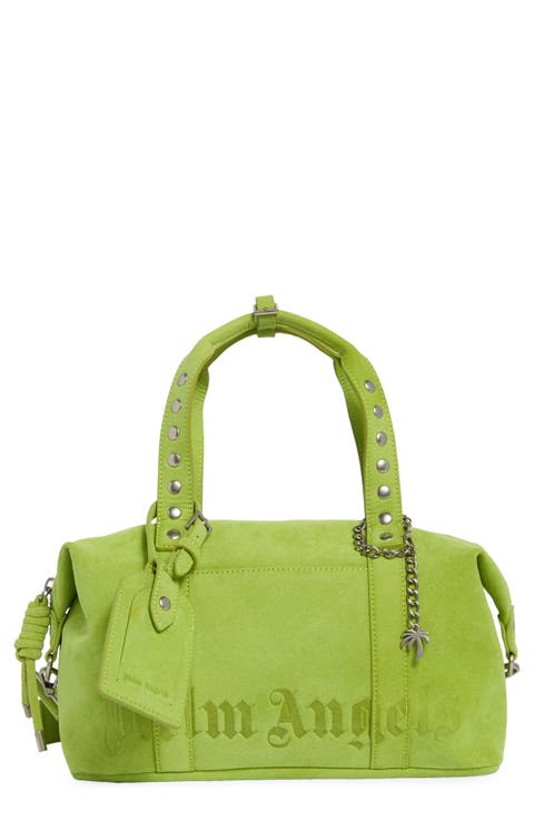 Medium Boston Leather Satchel
