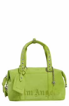 Medium Boston Leather Satchel
