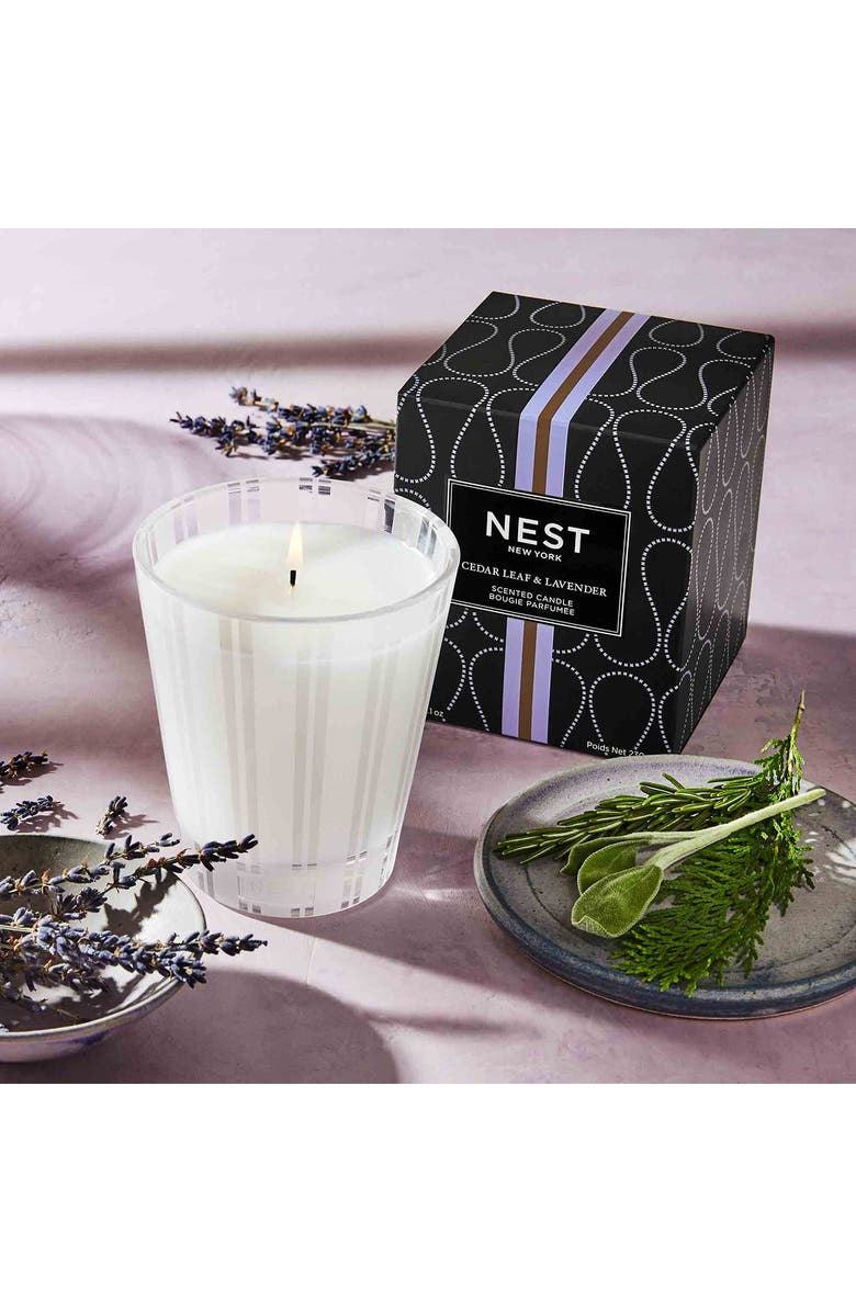 NEST New York Cedar Leaf & Lavender Scented Candle, Alternate, color,