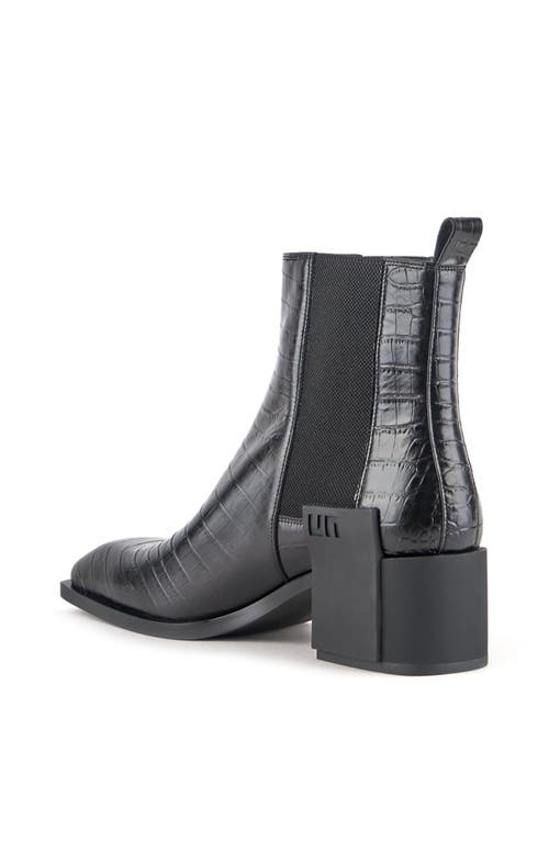 United Nude Jimmy Mens Chelsea Boot In Black Ii