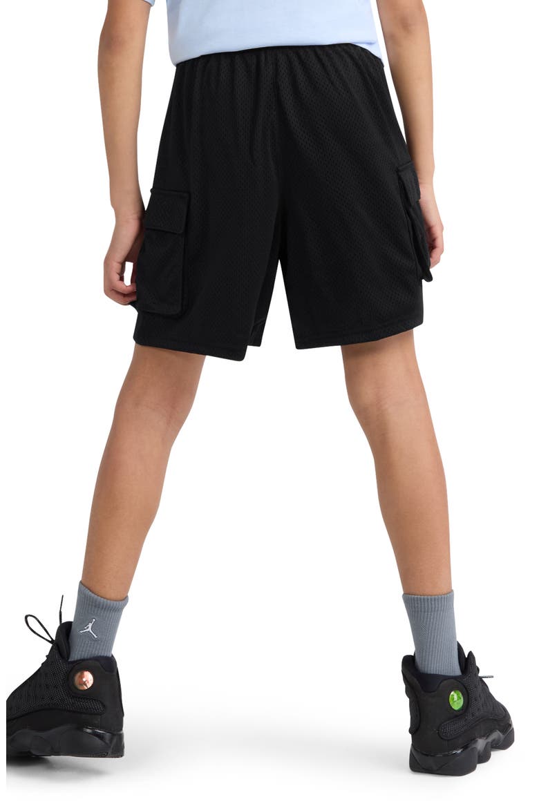 Kids' Festival Cargo Shorts, Alternate, color, BLACK