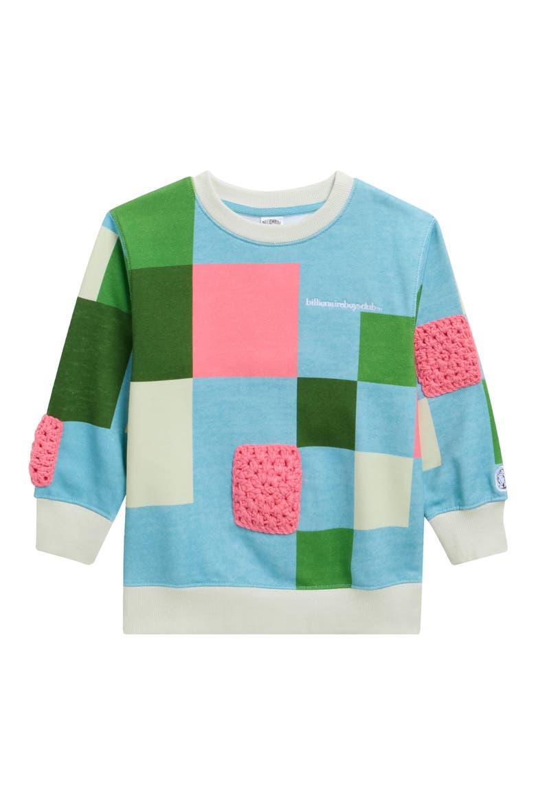 Kids' Botan Sweatshirt, Main, color, MILKY BLUE