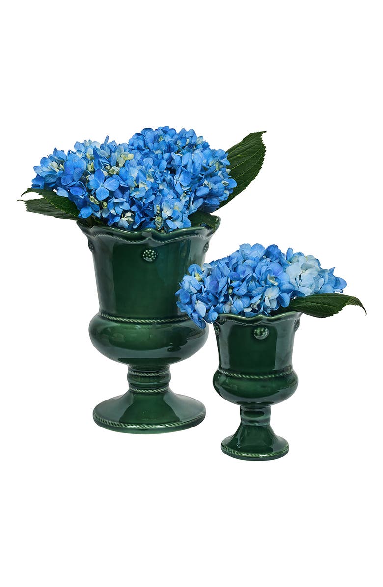 Juliska Berry & Thread Petite Parterre Vase, Alternate, color, Basil