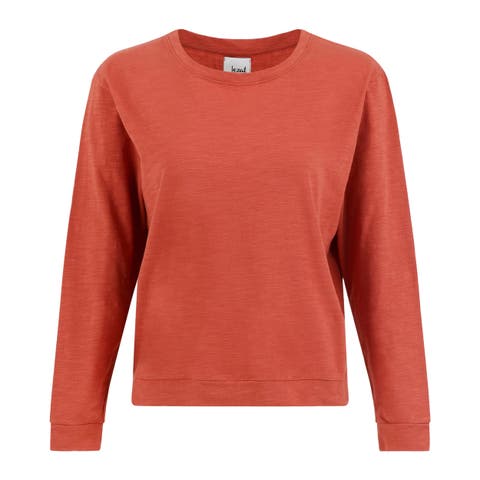 Tegan Organic Cotton Long Sleeve Pullover