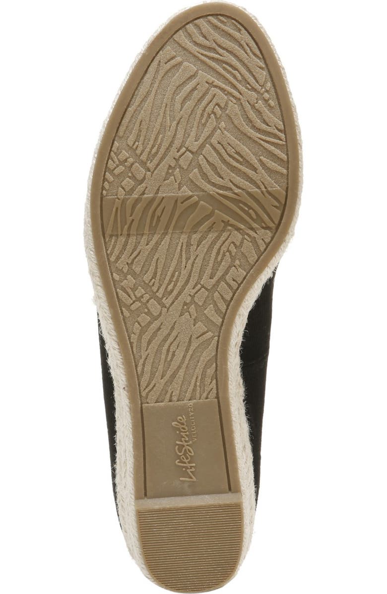 LifeStride Karma Espadrille Wedge Flat, Alternate, color,