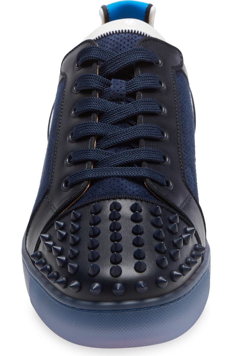 Christian Louboutin Fun Louis Junior Spikes Sneaker, Alternate, color,