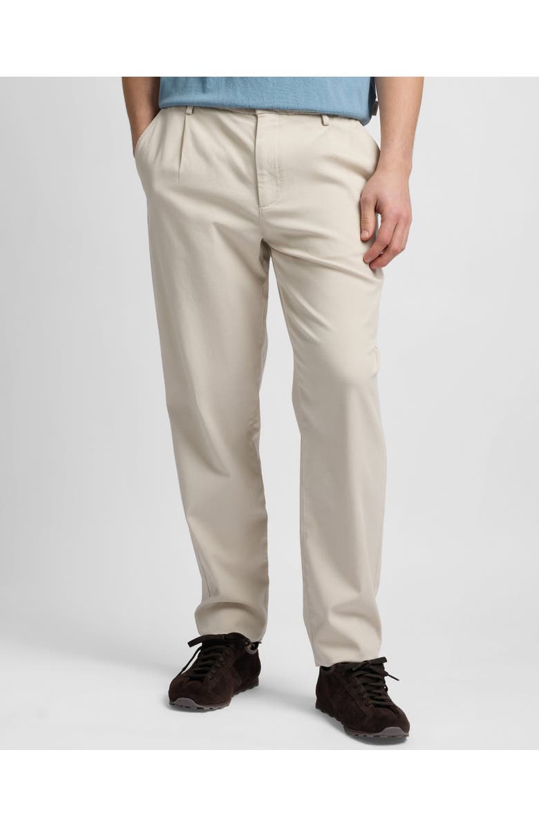 Onia Pull On Cotton Tencel Pant, Main, color, Stone