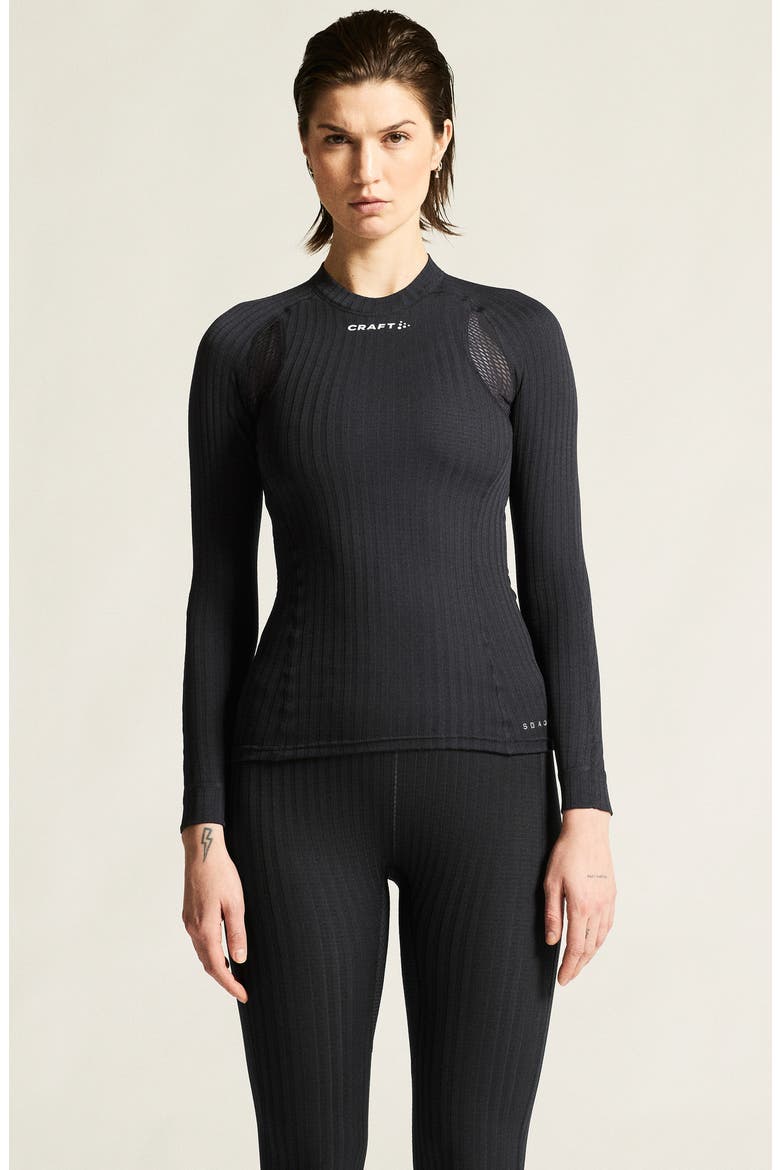 Active Extreme X Base Layer Top, Alternate, color, BLACK