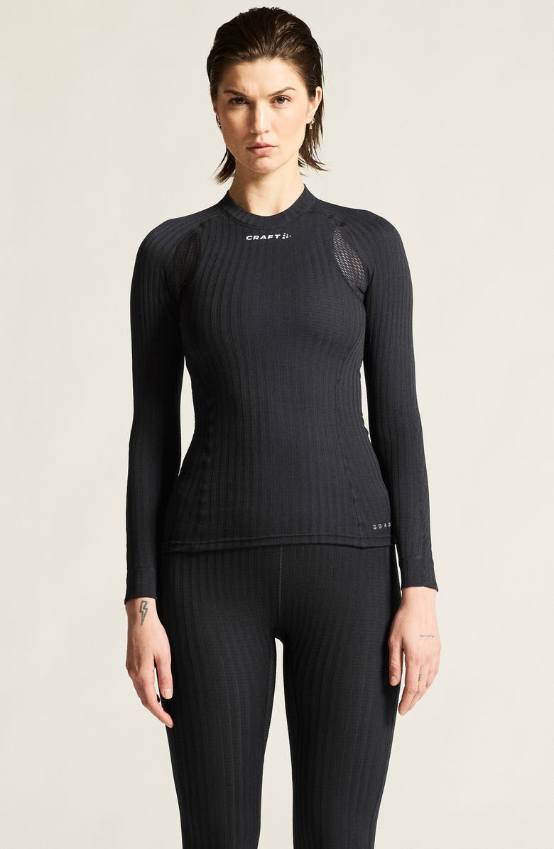 Craft Active Extreme X Base Layer Top, Alternate, color, Black