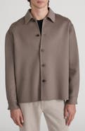 FRAME Double Face Wool Shirt Jacket