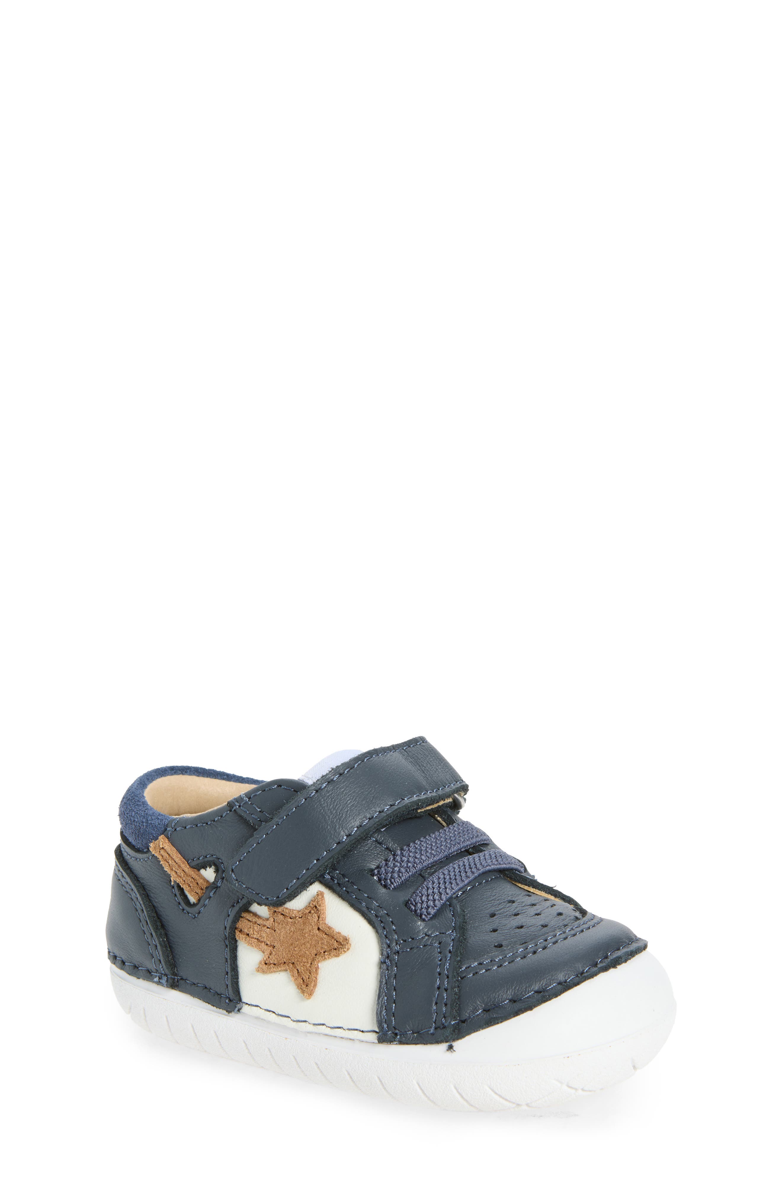 NAVY / TAN SUEDE