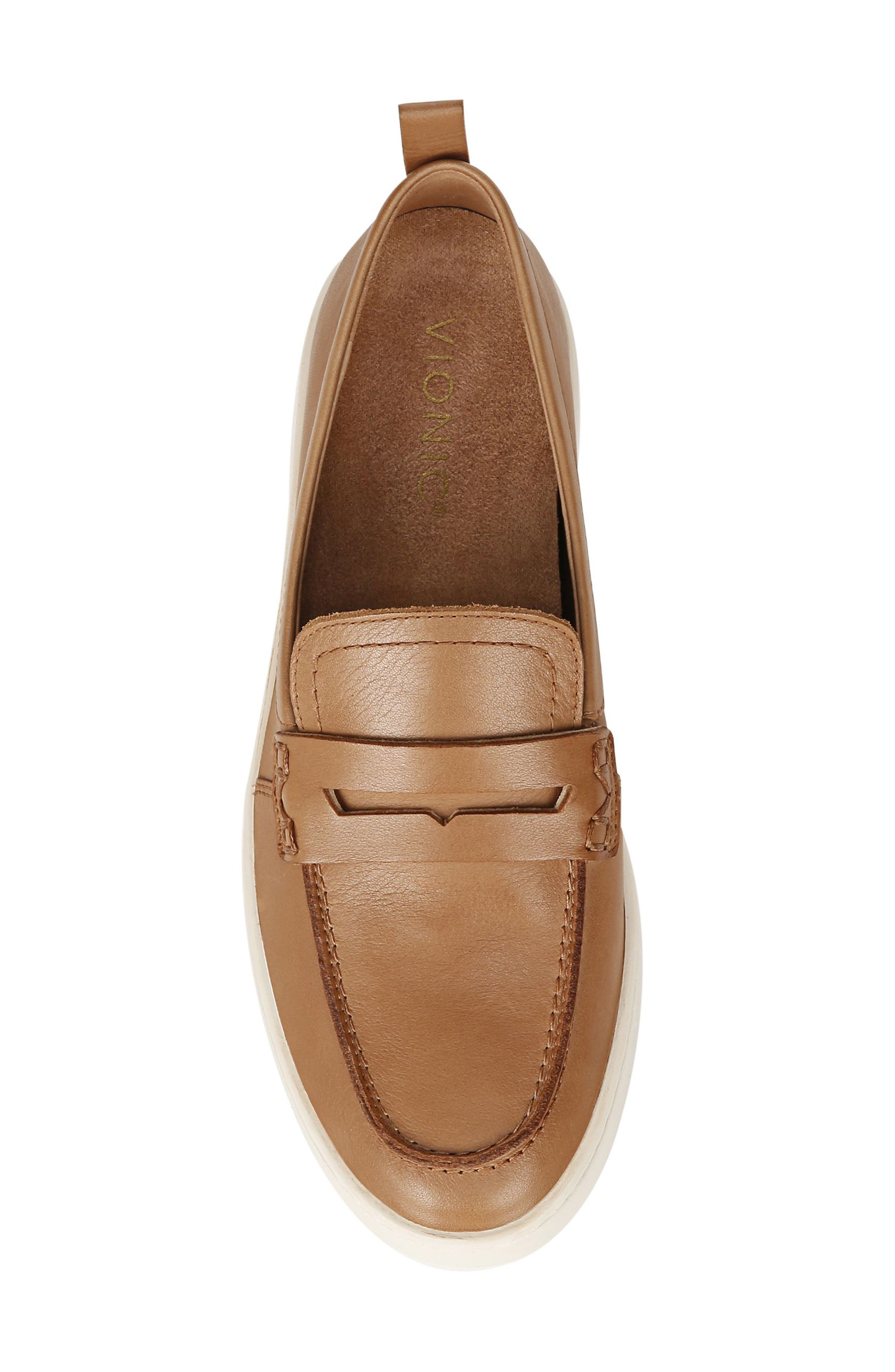 Uptown Hybrid Penny Loafer, Alternate, color, CAMEL LEATHER